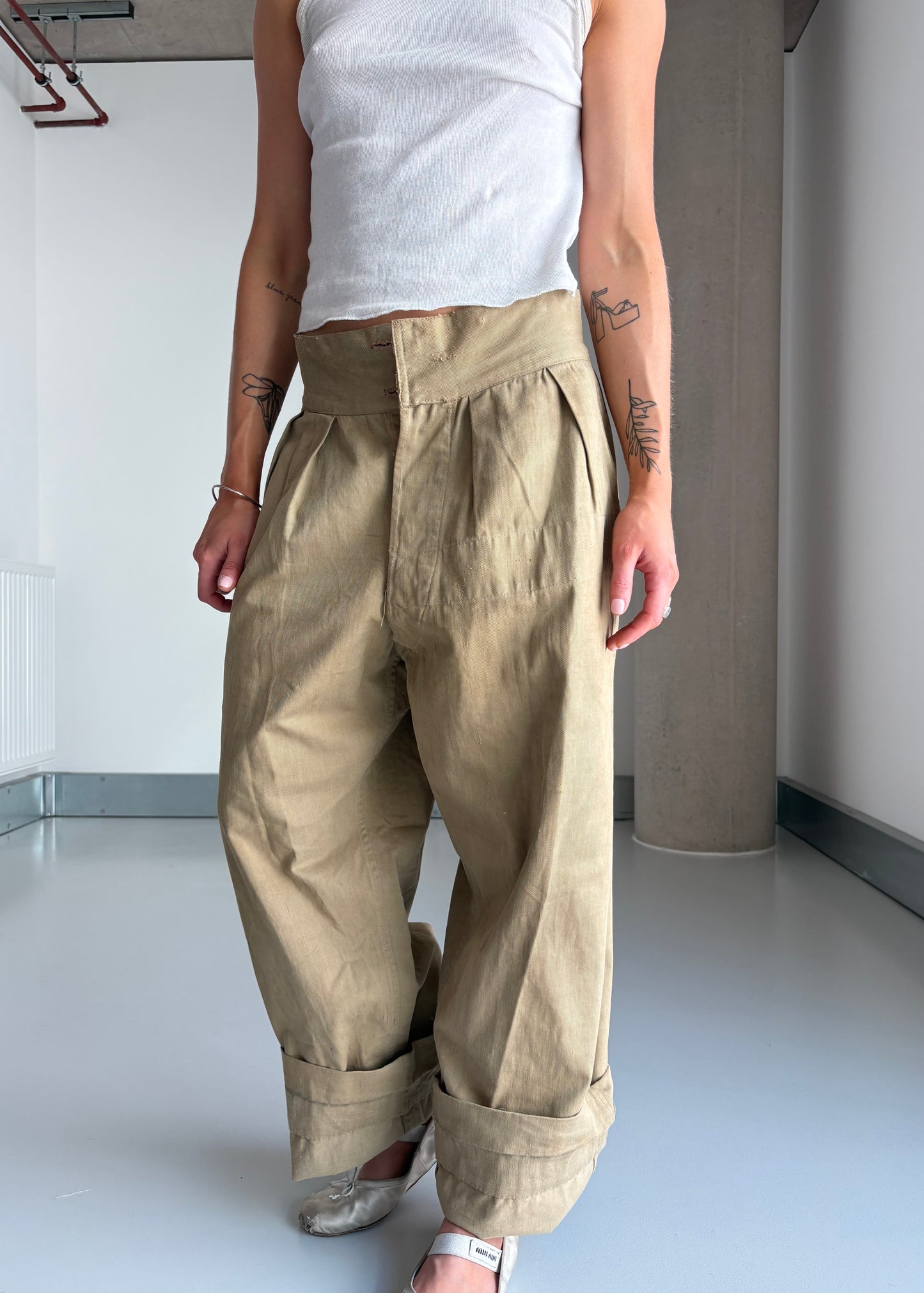 1940s Indian British army pants