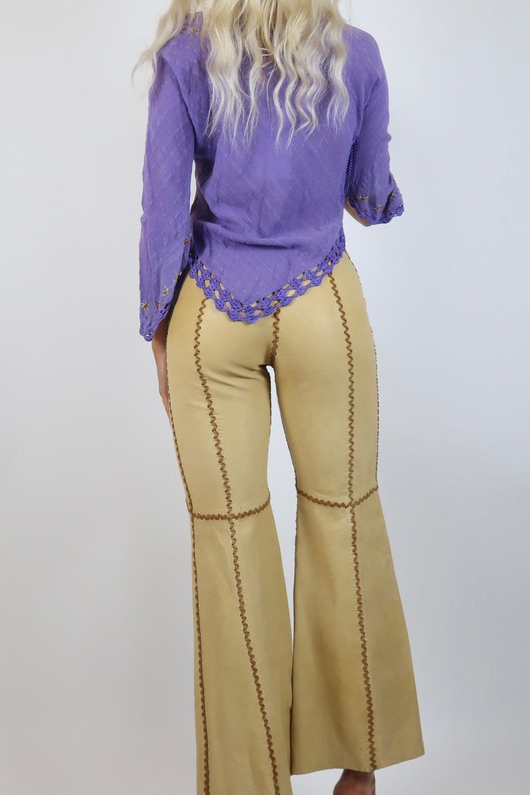 Late 1960s cotton hippie top