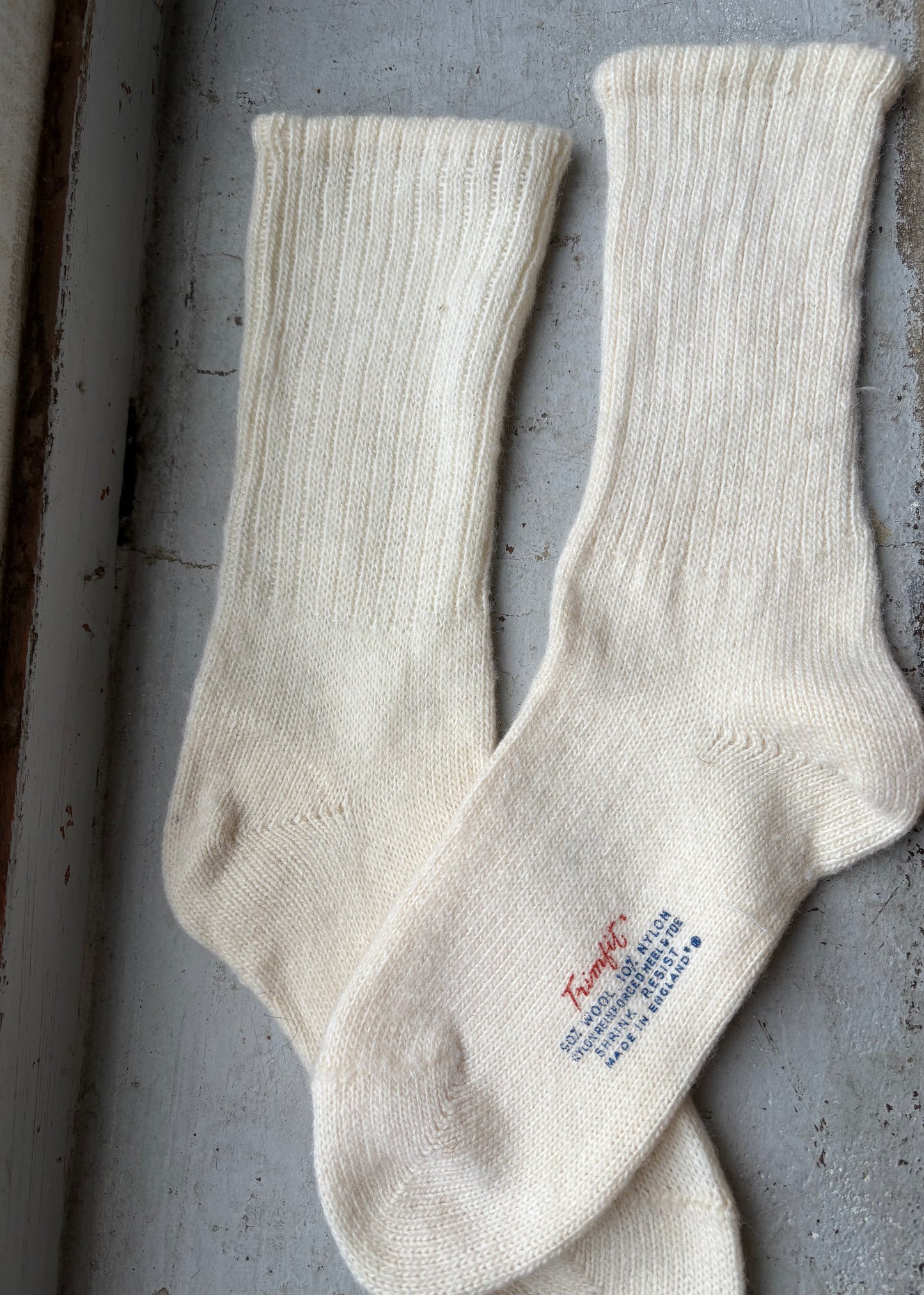 50s wool socks