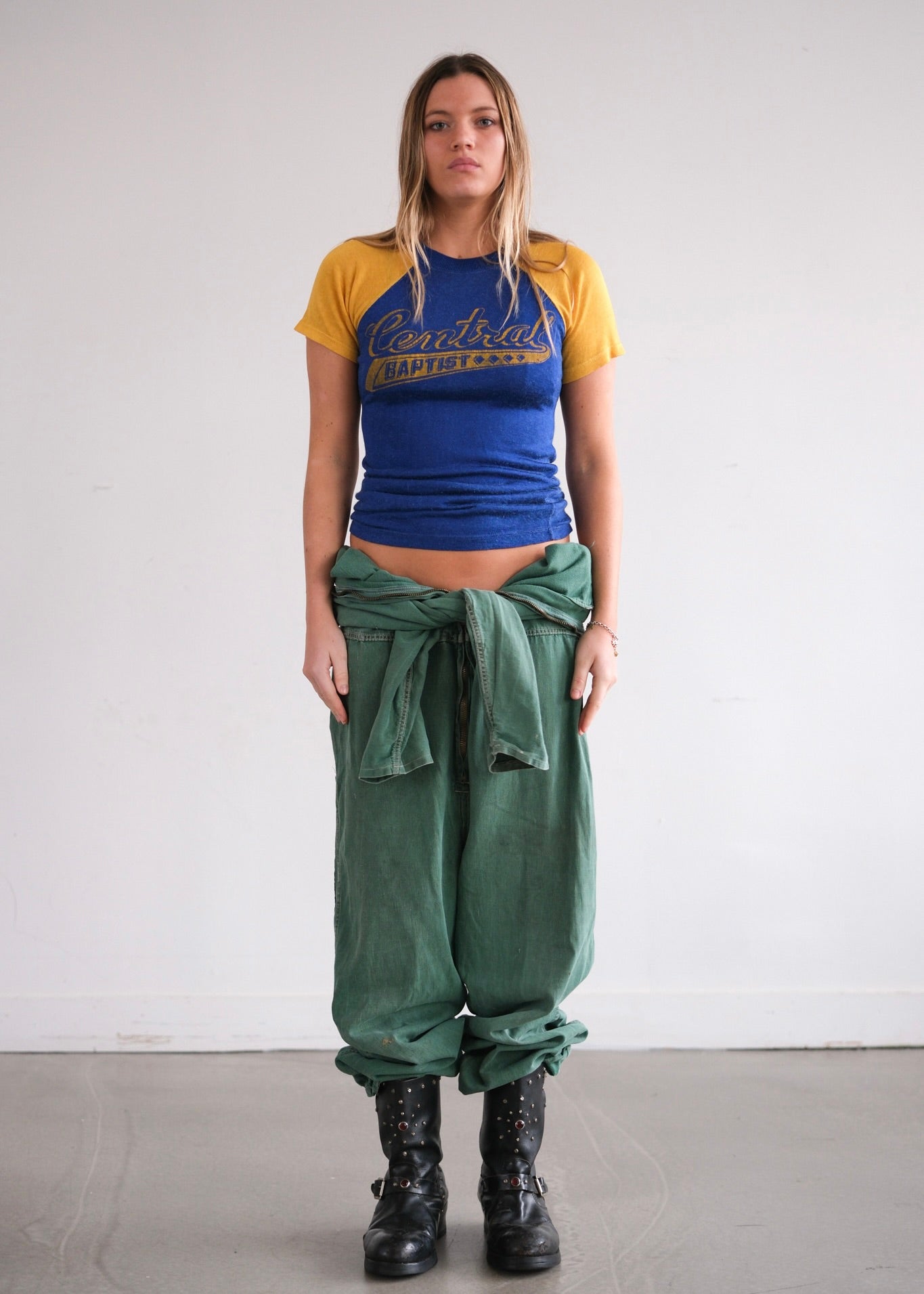 50s sports rayon tee