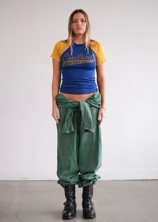 50s sports rayon tee