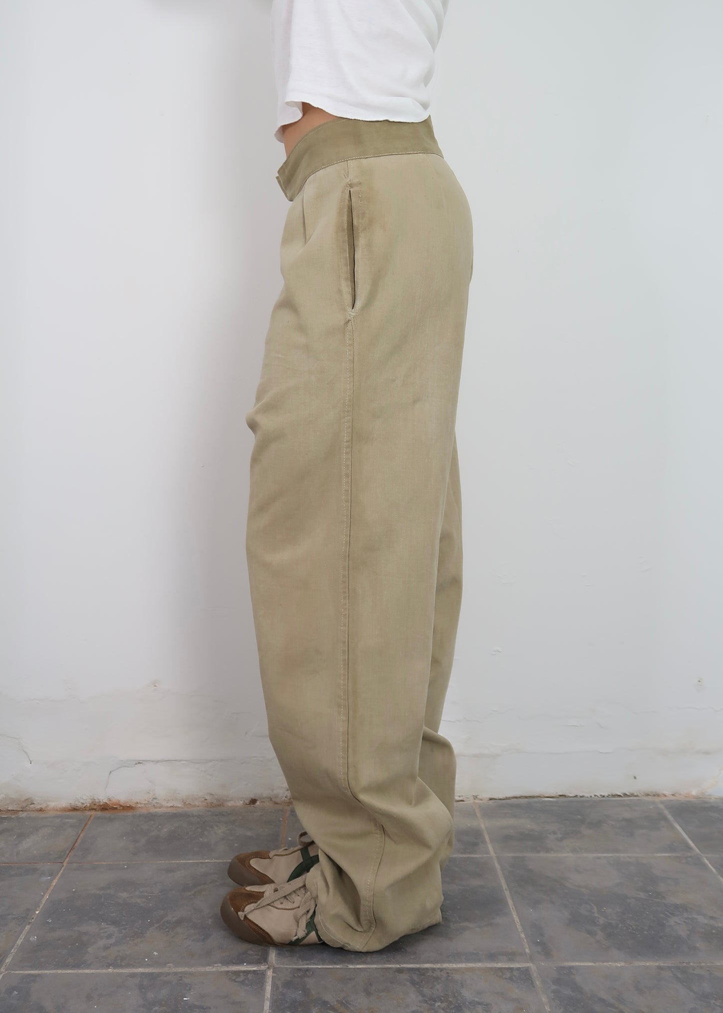 1940s Indian British army pants