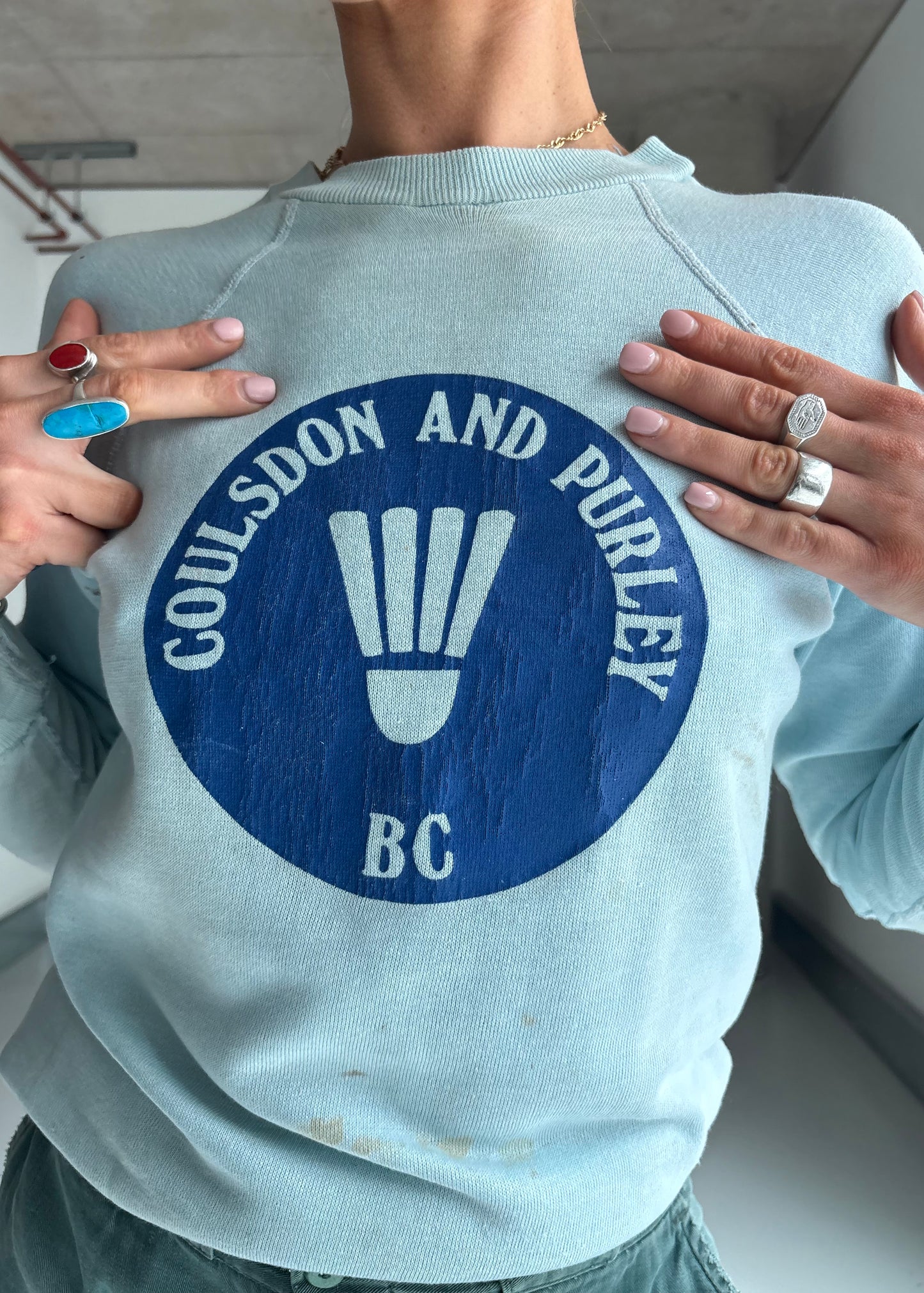 60s thrashed sweatshirt