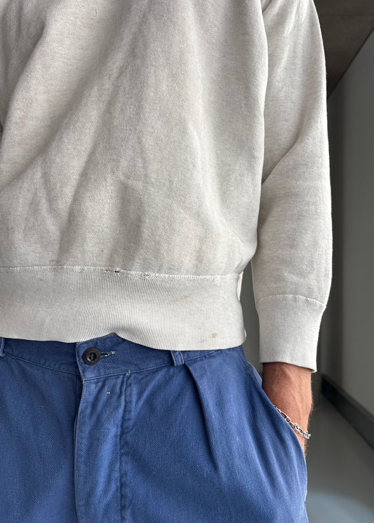 PALE GREY MAYO SWEAT