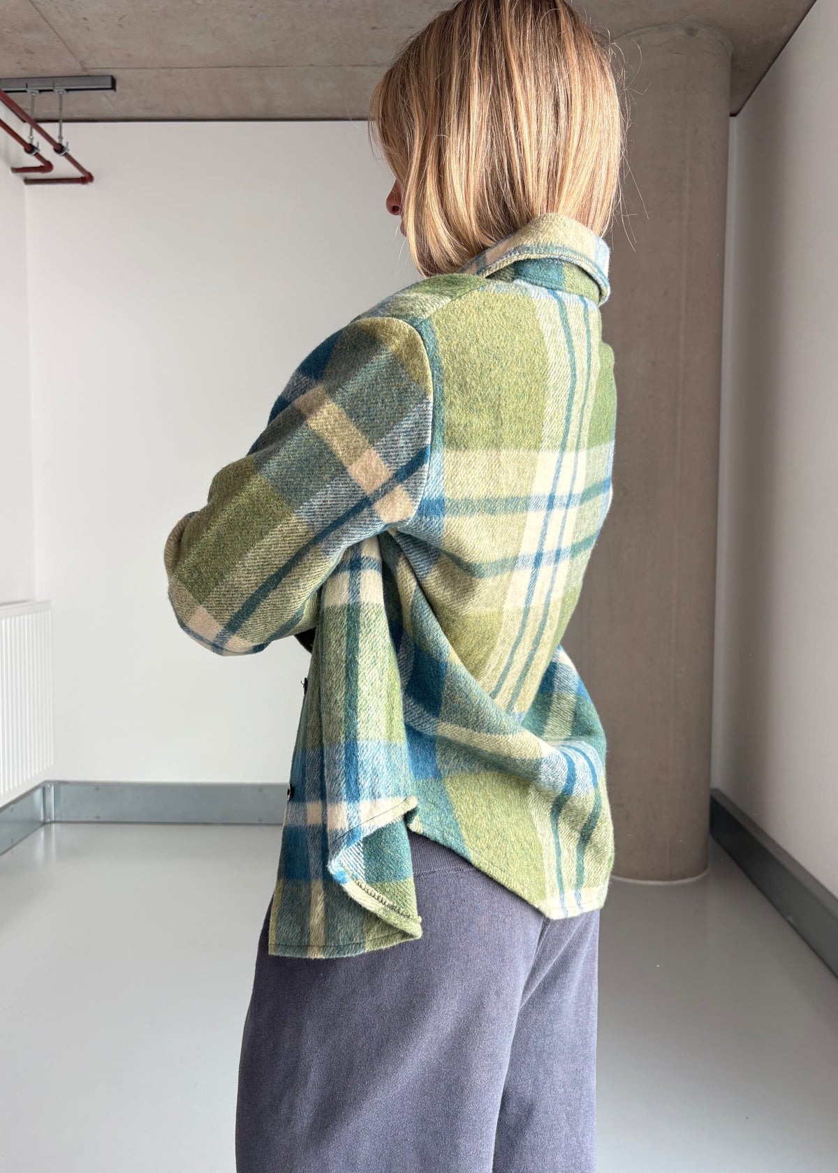 70s Sears wool flannel
