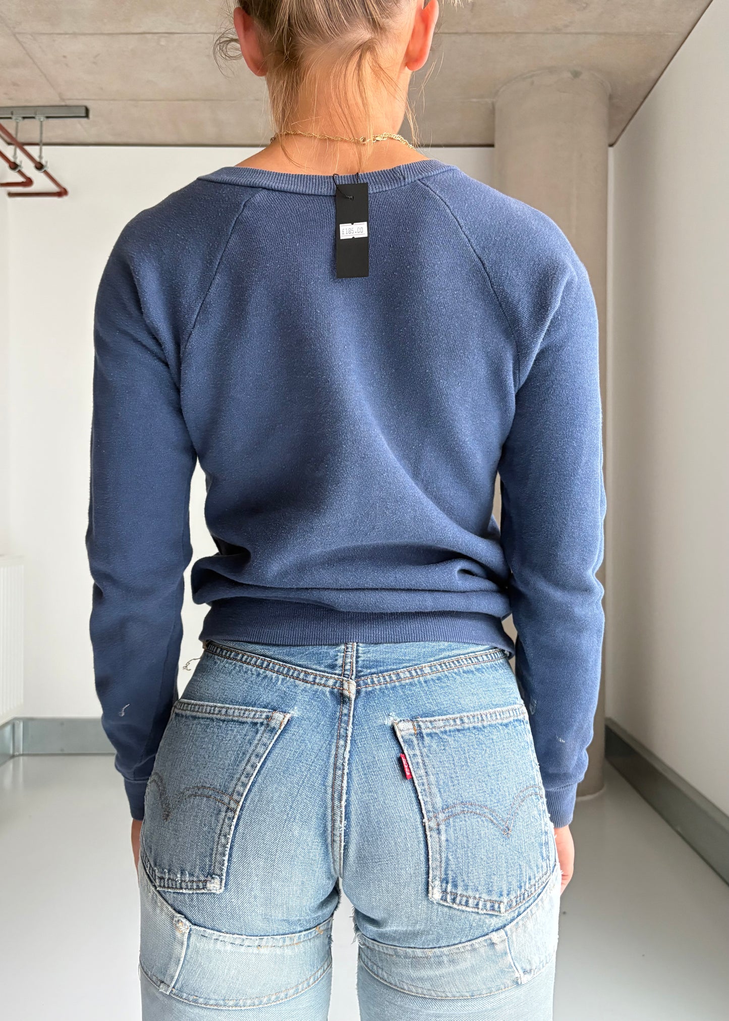 Navy 60s sweat