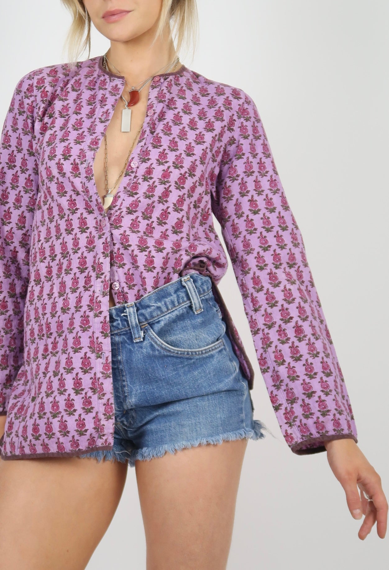 1970s Anohki cotton shirt