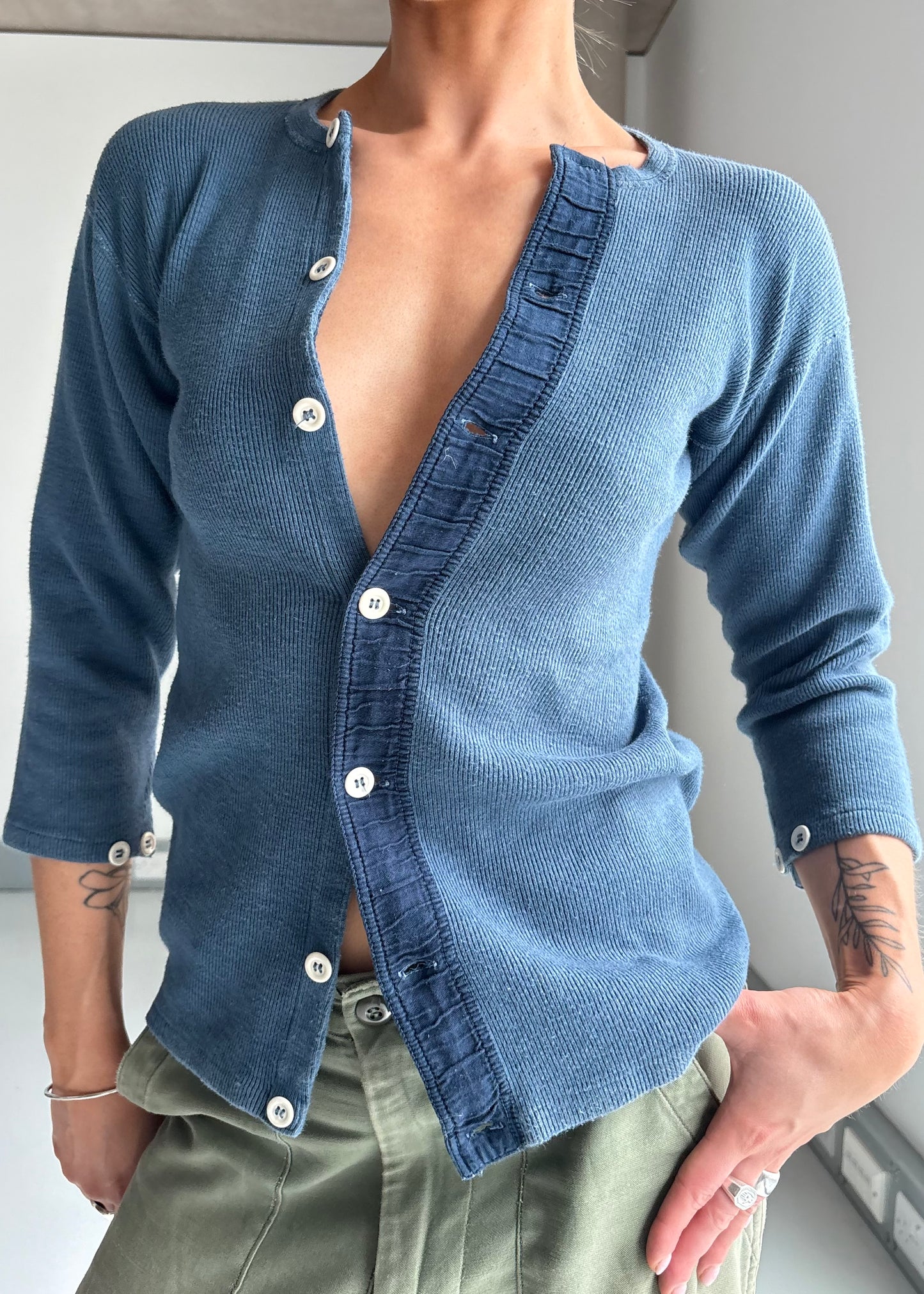 Rare marine Henley