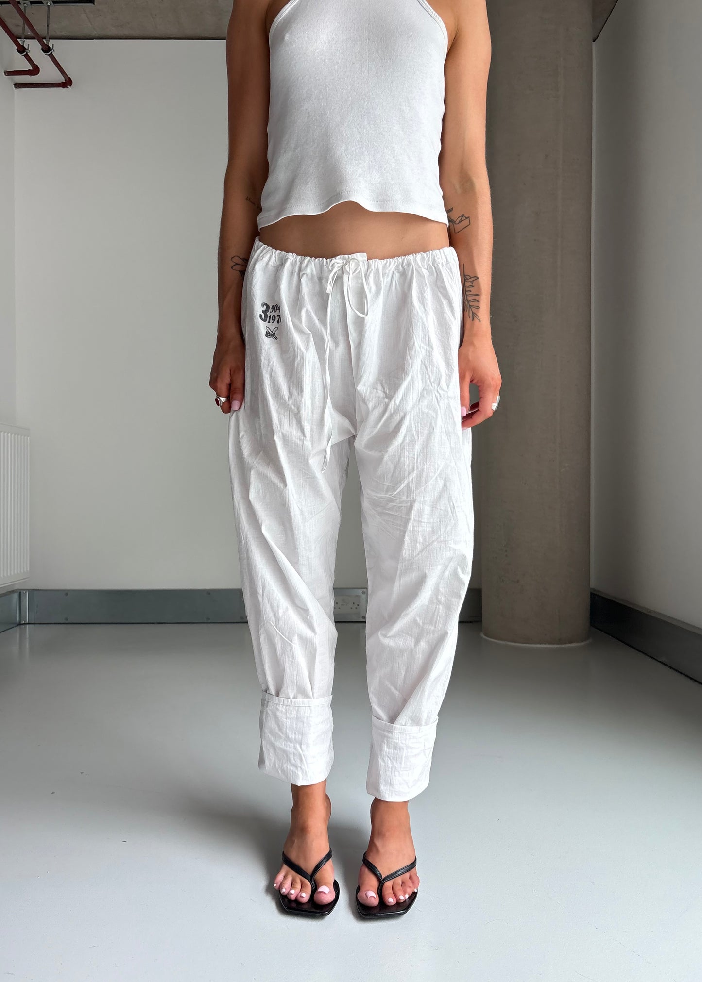 1970s army cotton pants