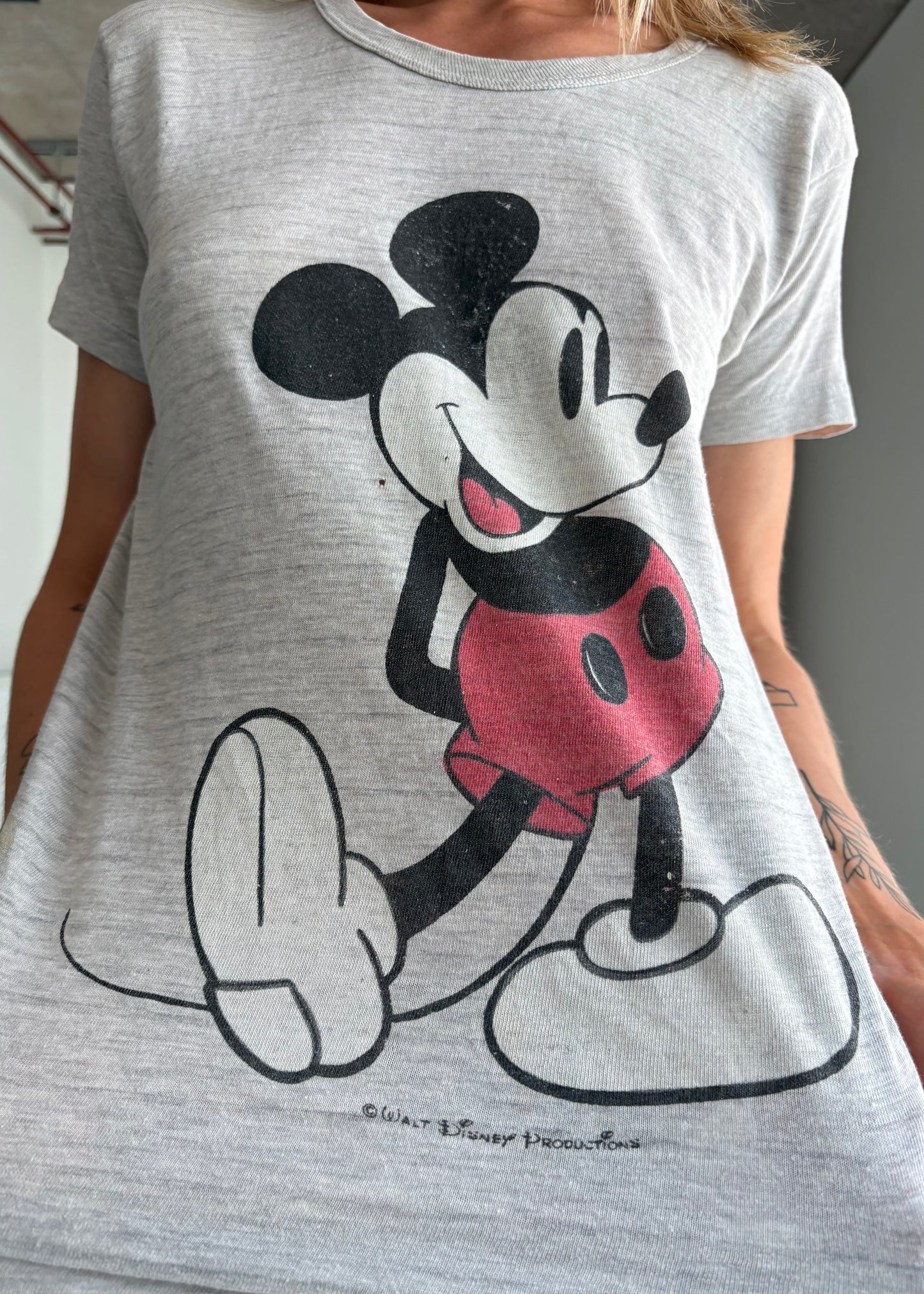 WORN IN MICKEY TEE