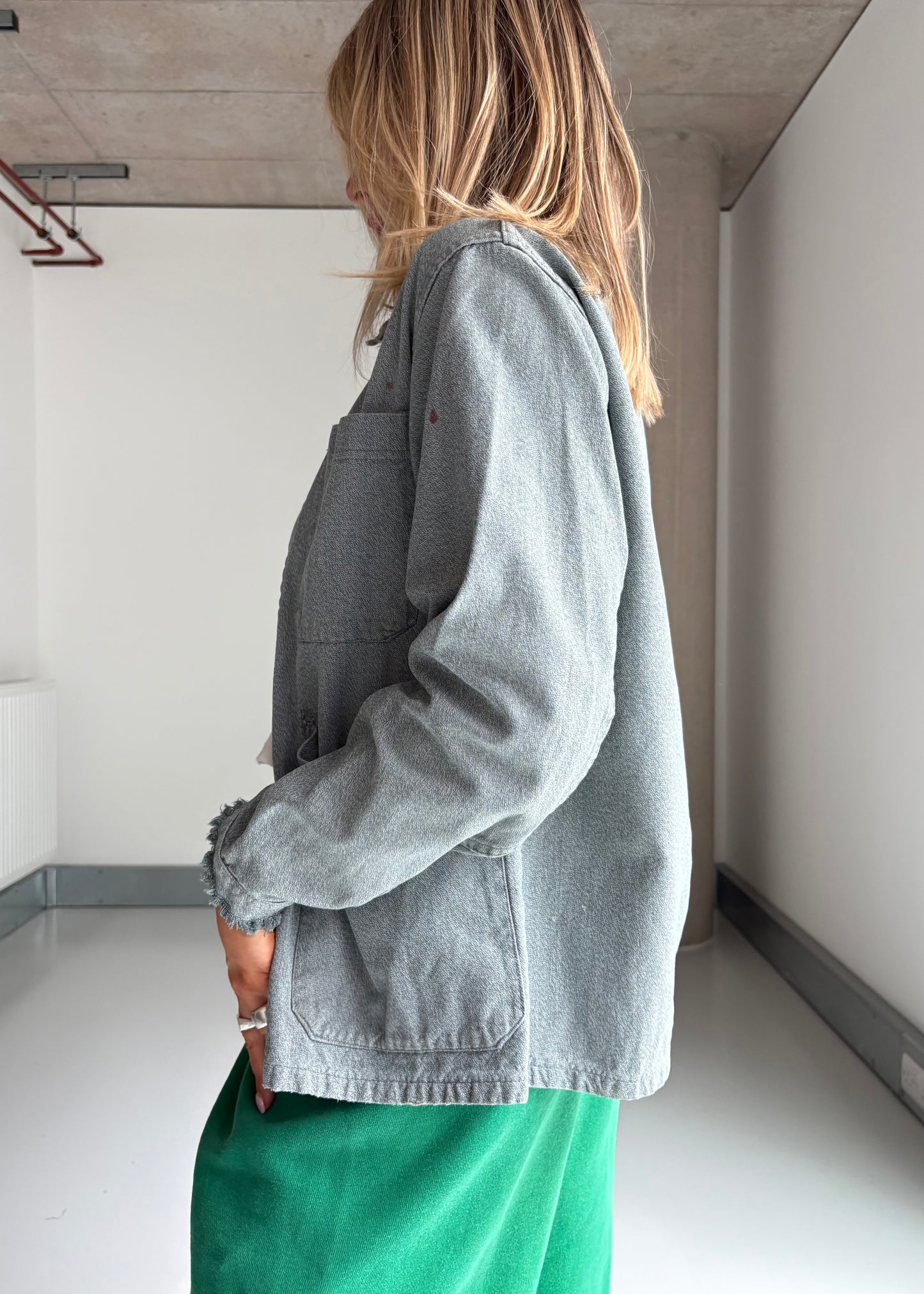 Swedish army jacket paint