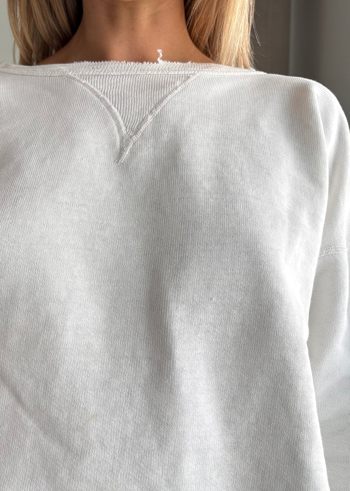 50S WHITE SWEATSHIRT