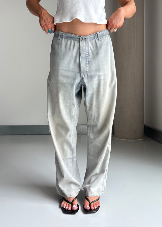 Sunfaded work pants