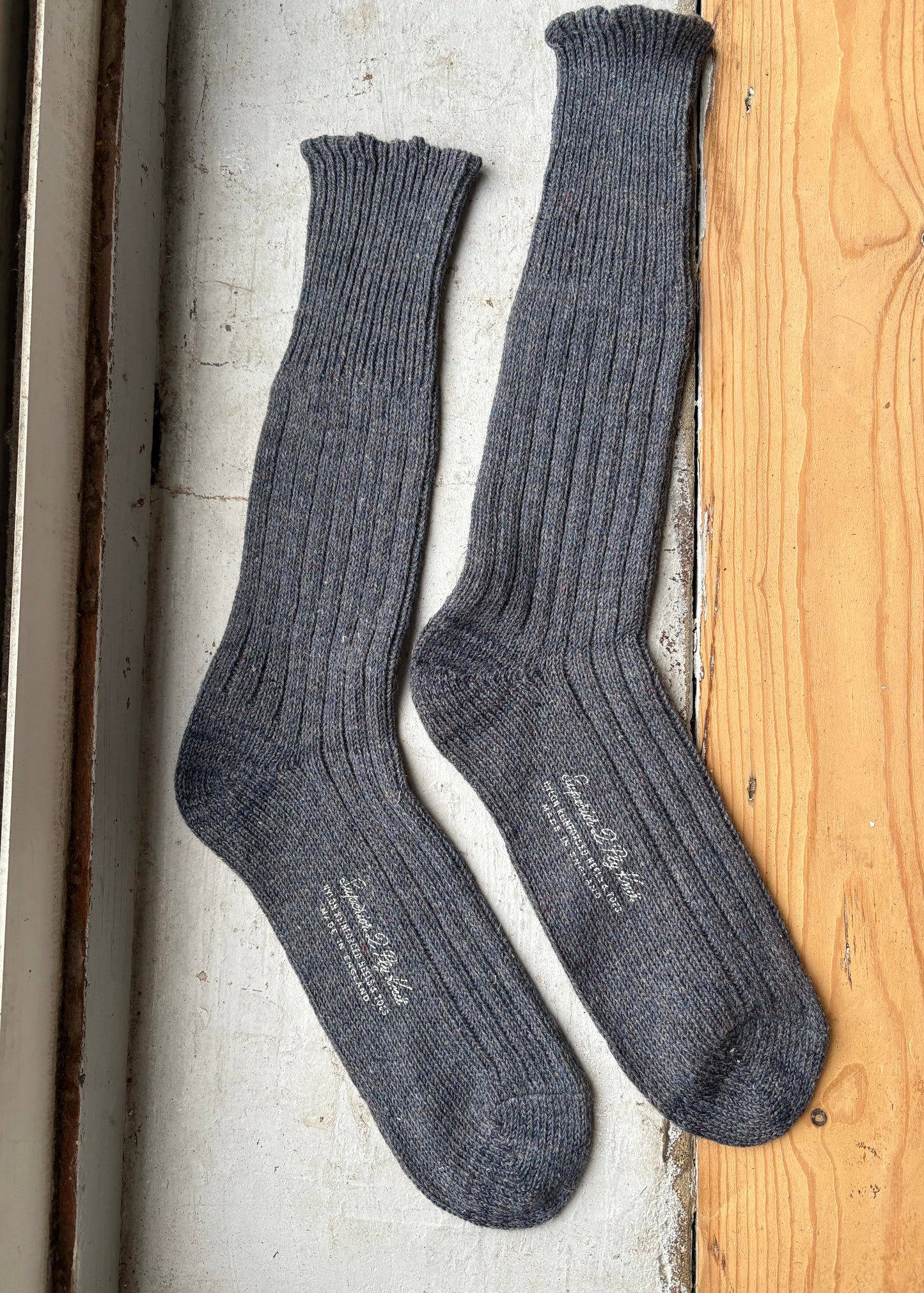 50s wool boot socks