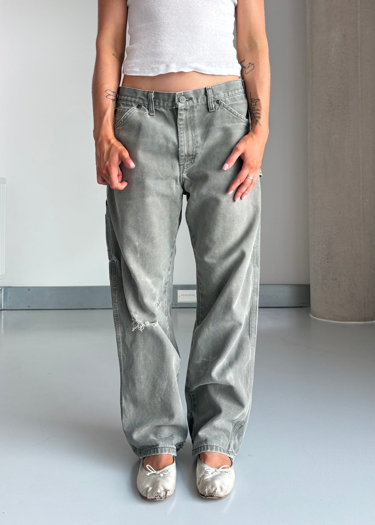 KHAKI DICKIES CARPENTERS