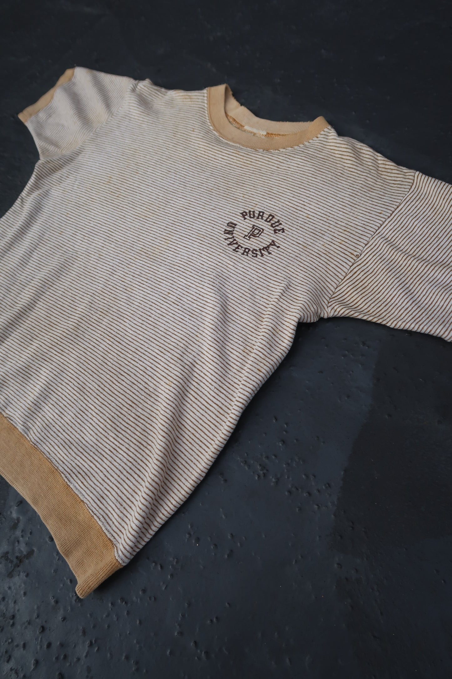 60s stripe sweatshirt