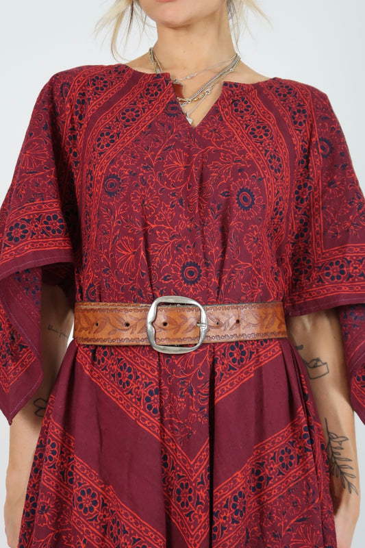 1970s leather belt