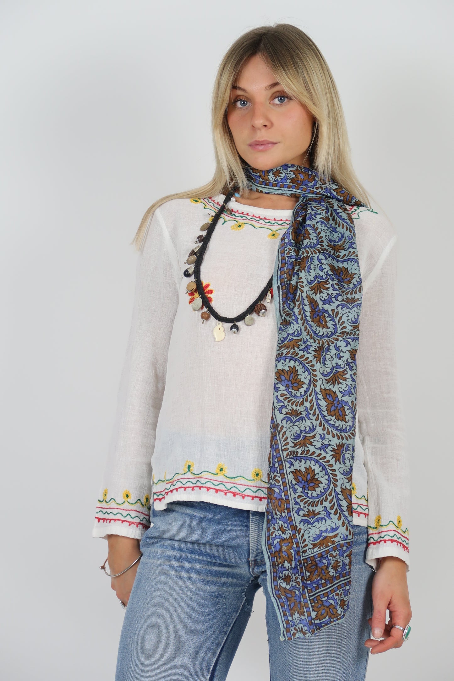 1970s silk scarf