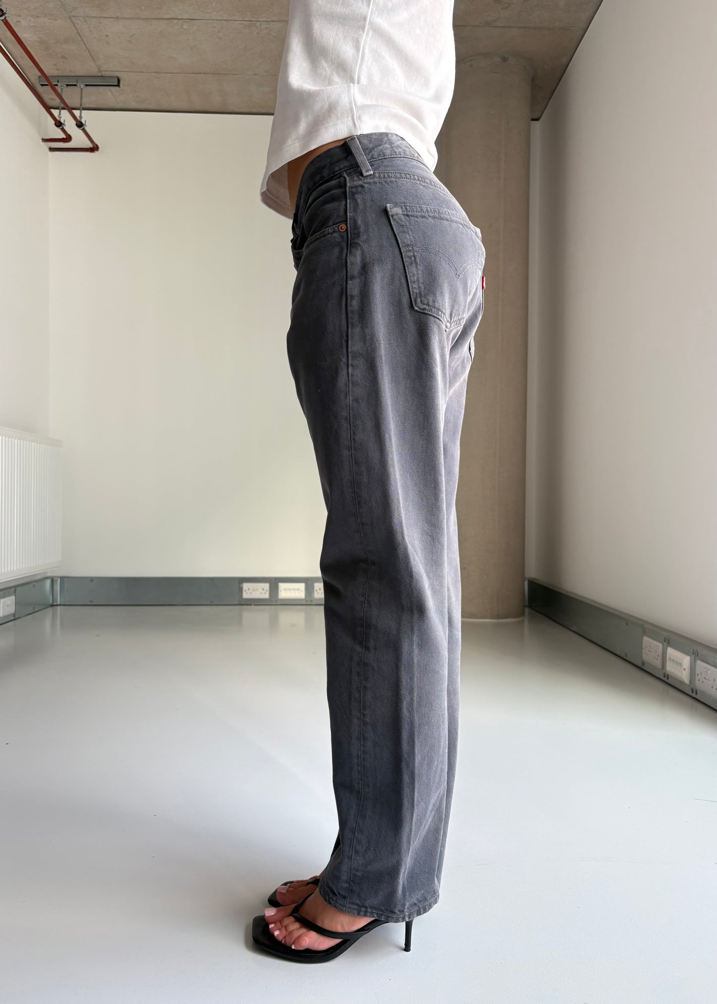 90S WASHED BLACK LEVIS
