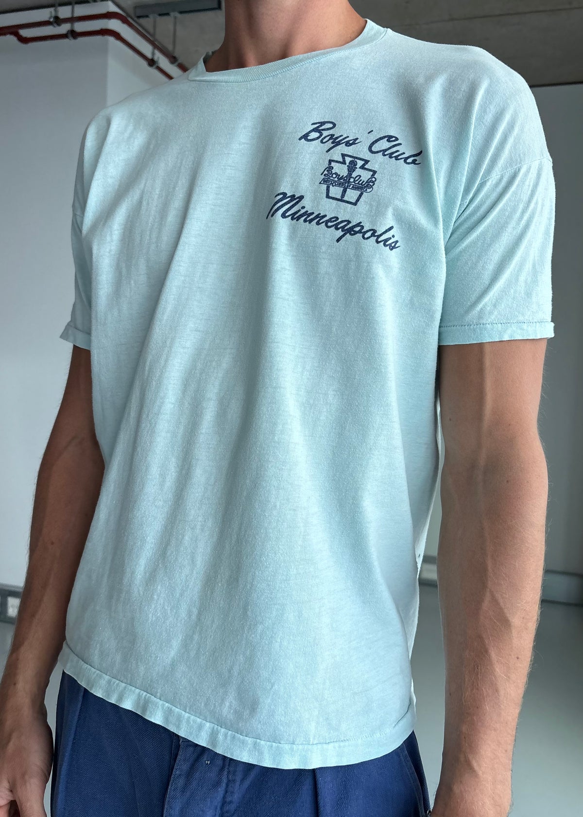70s champion boys club tee