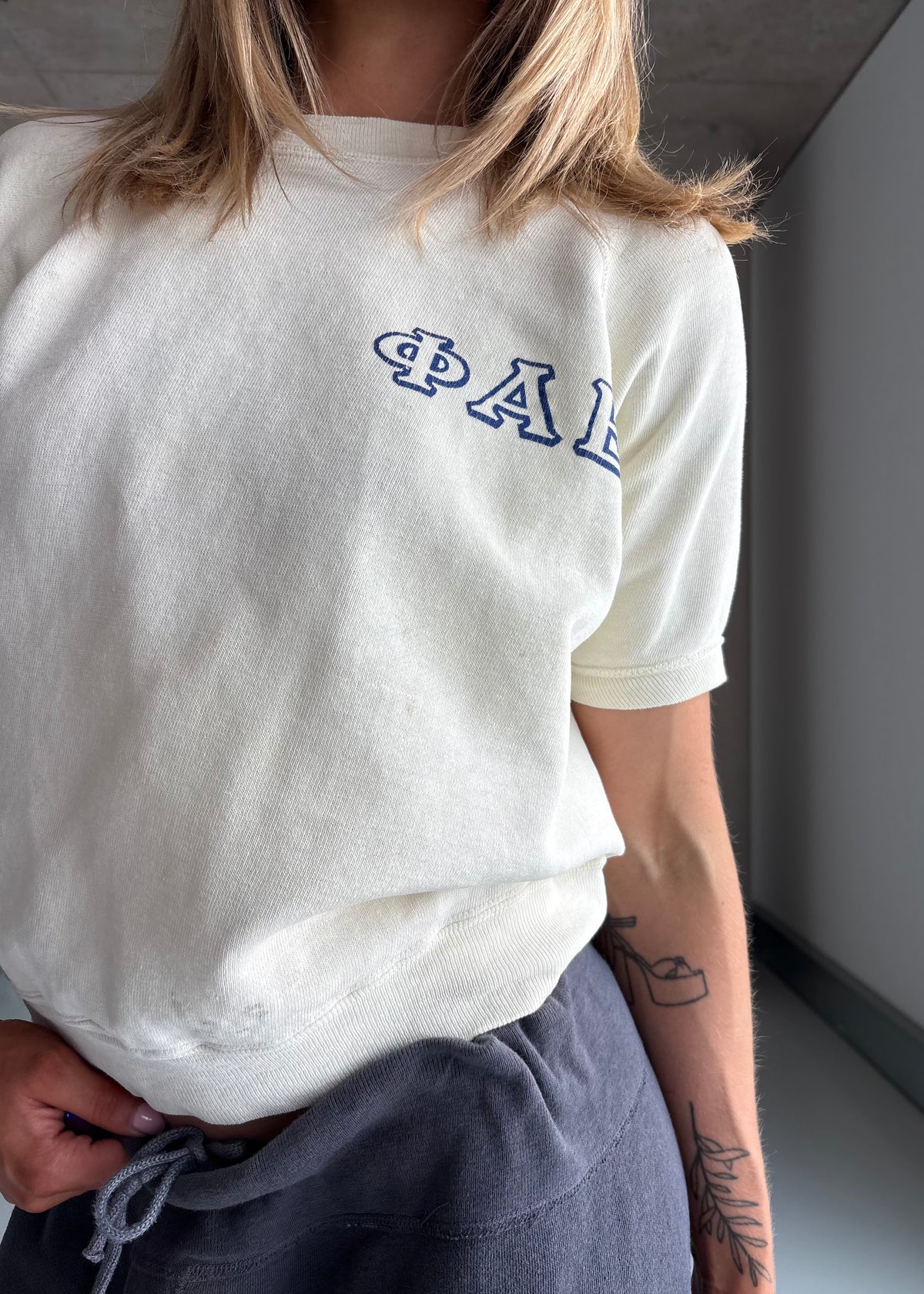 60S SHORT SLEEVE SWEAT