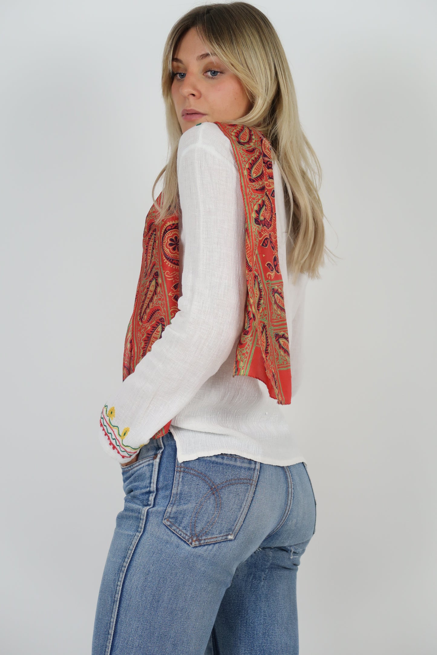 1970s silk scarf
