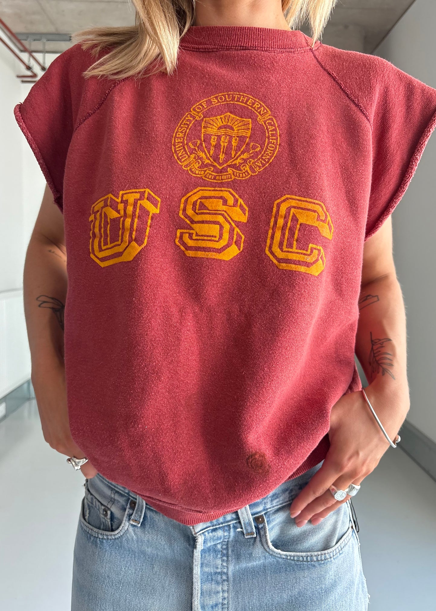 60S CUT OFF SWEATSHIRT