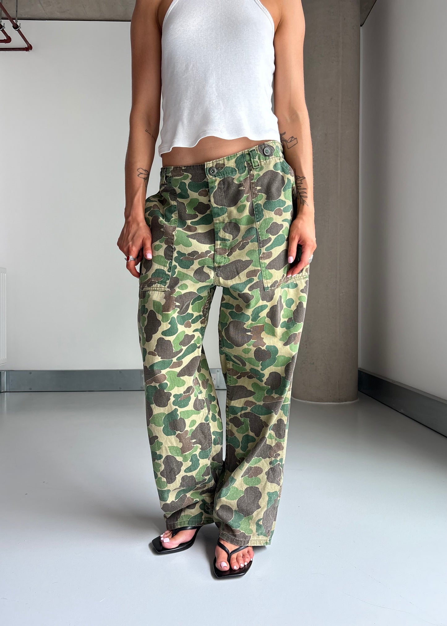 70s camo pants