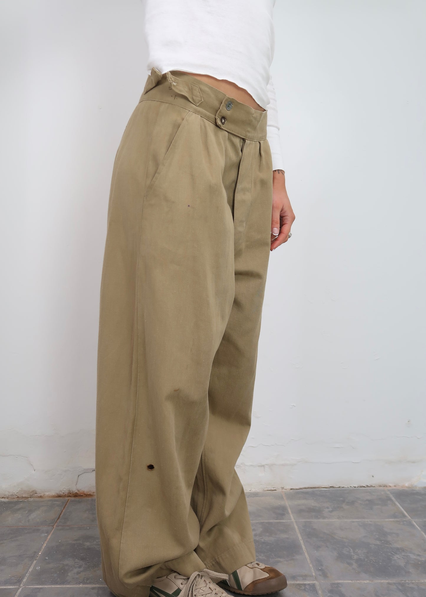 1940s Indian British army pants