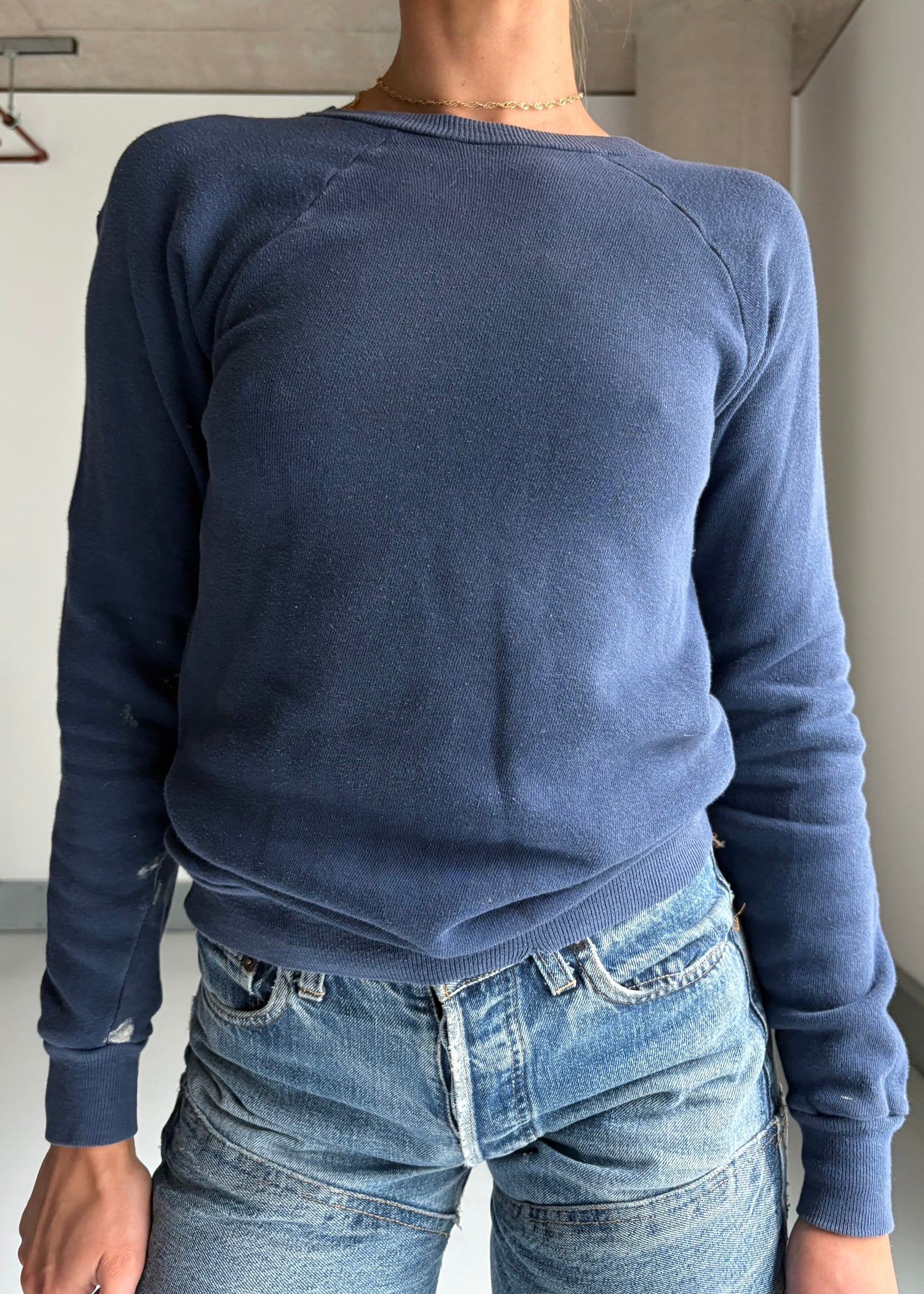 Navy 60s sweat