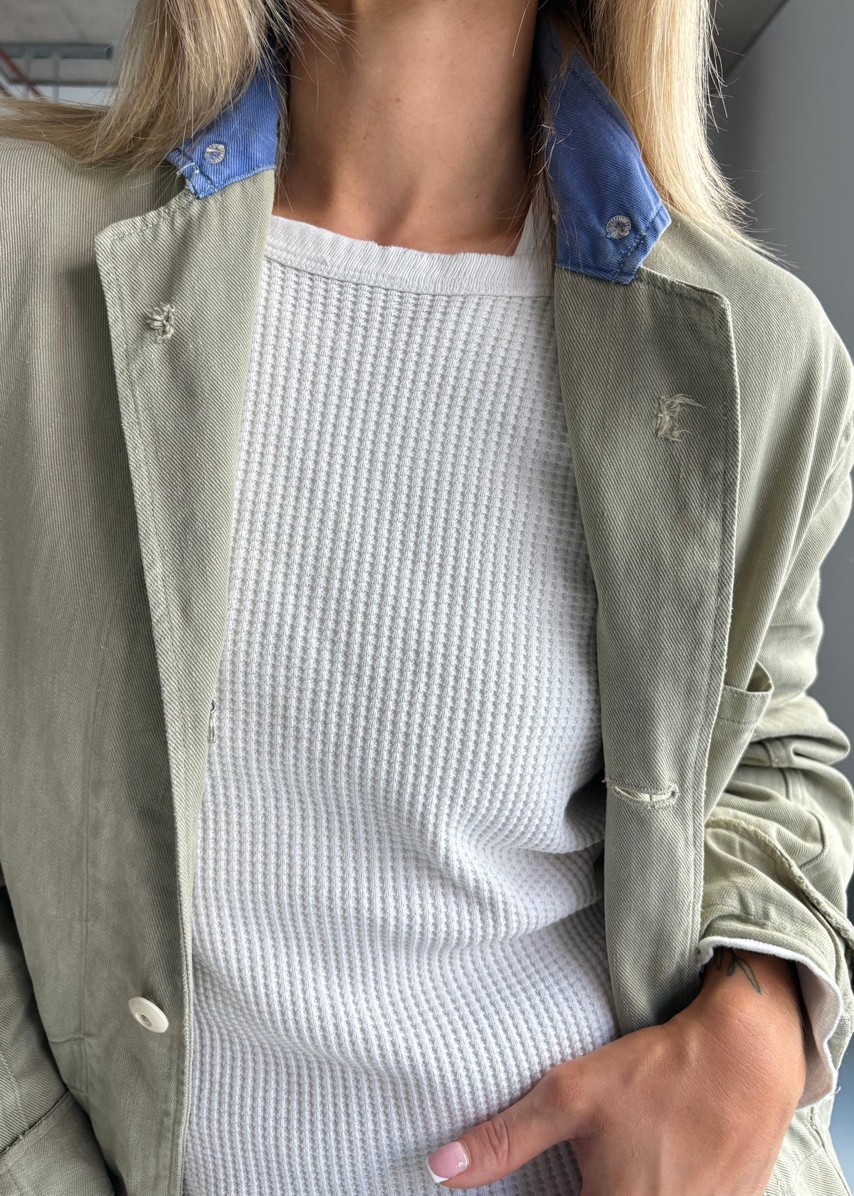 FADED GREEN 1940S JACKET