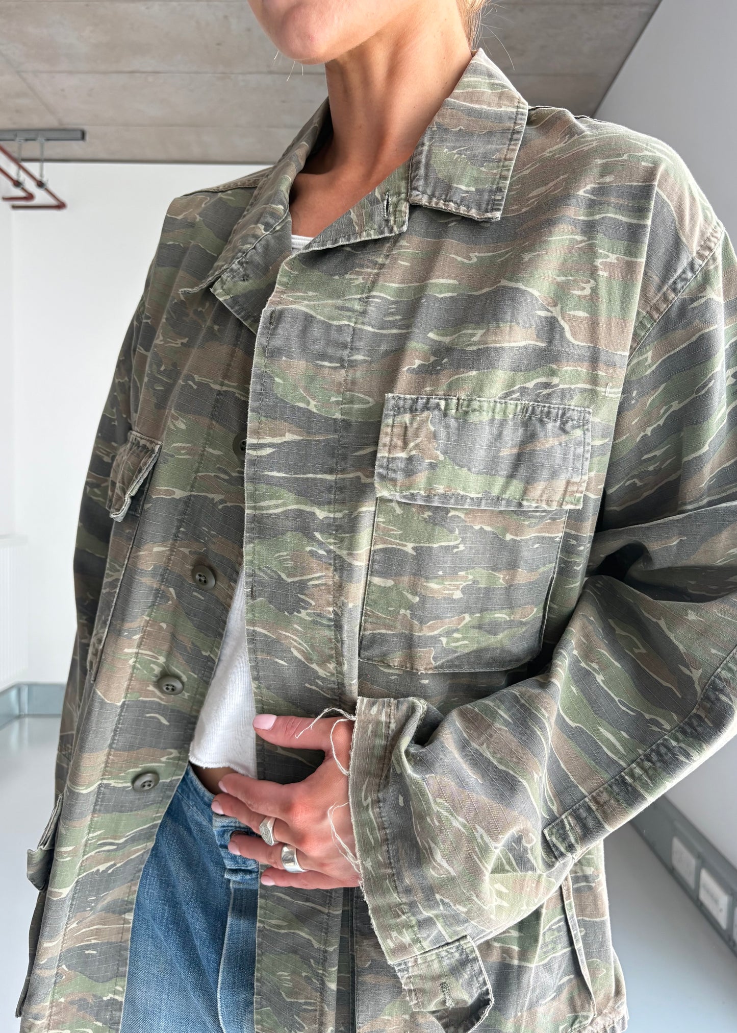 1980s camo shirt