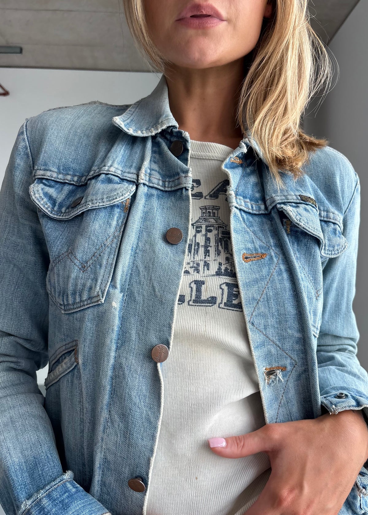 70s Wrangler denim jacket