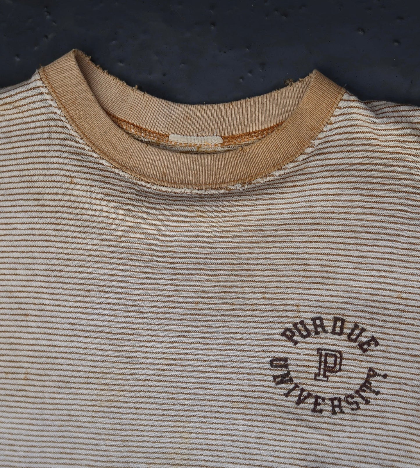 60s stripe sweatshirt