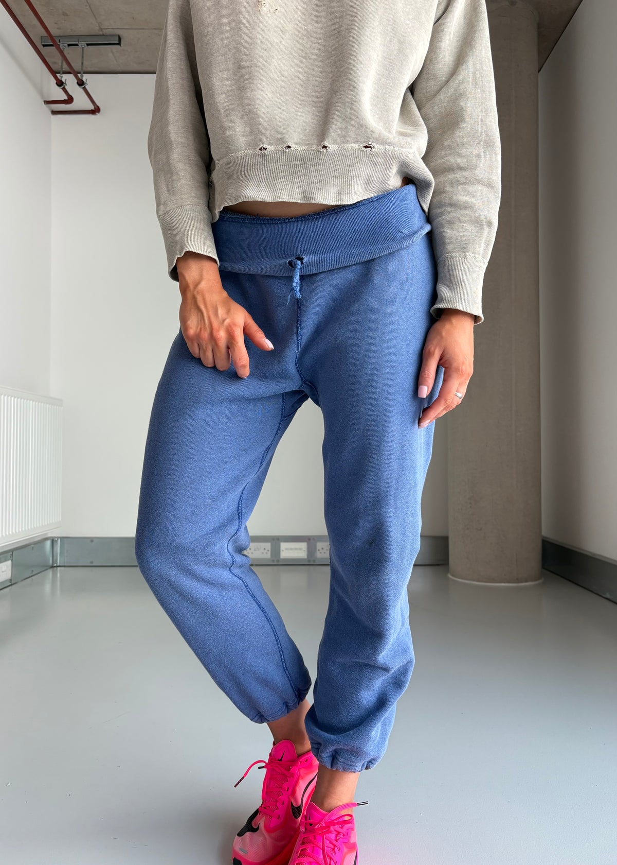 70s champion blue sweat pants