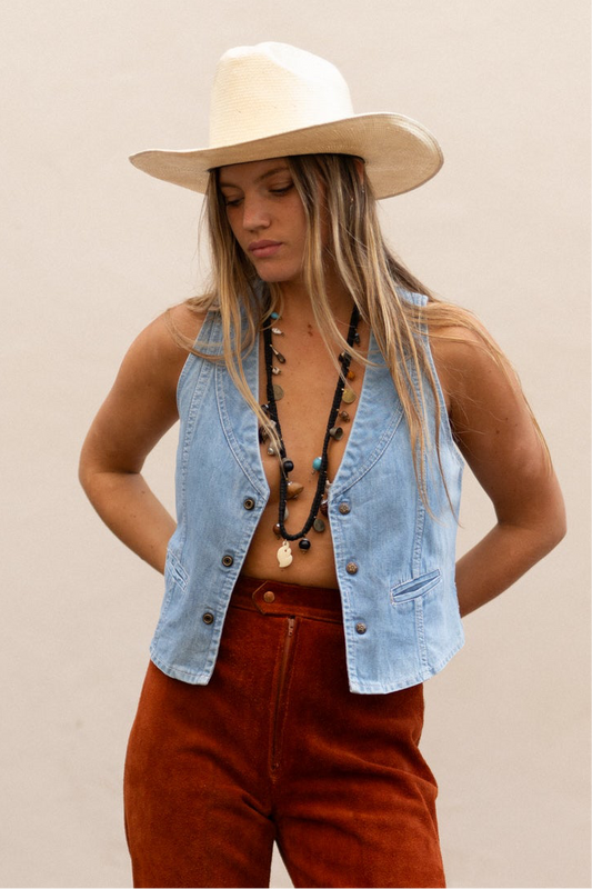 MARSHALL LESTER DENIM VEST