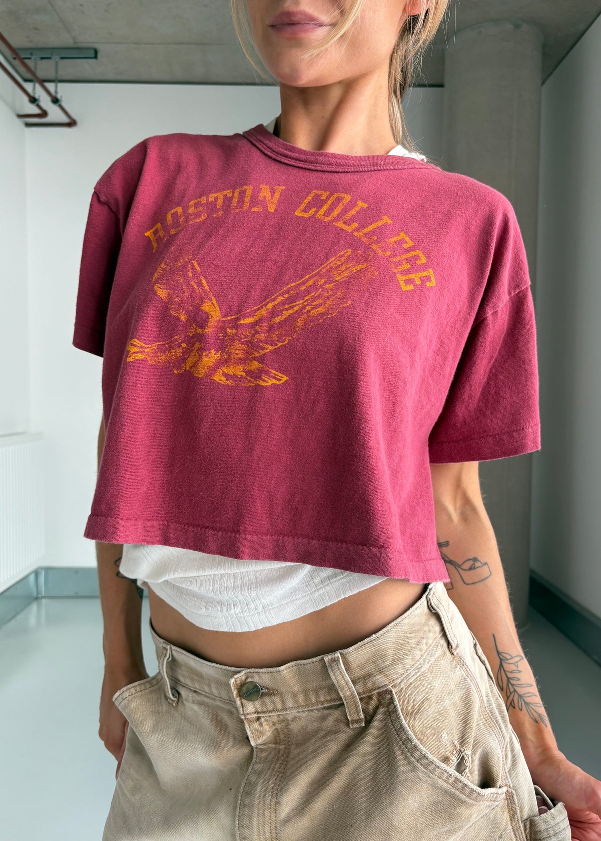 80S CROPPED TEE