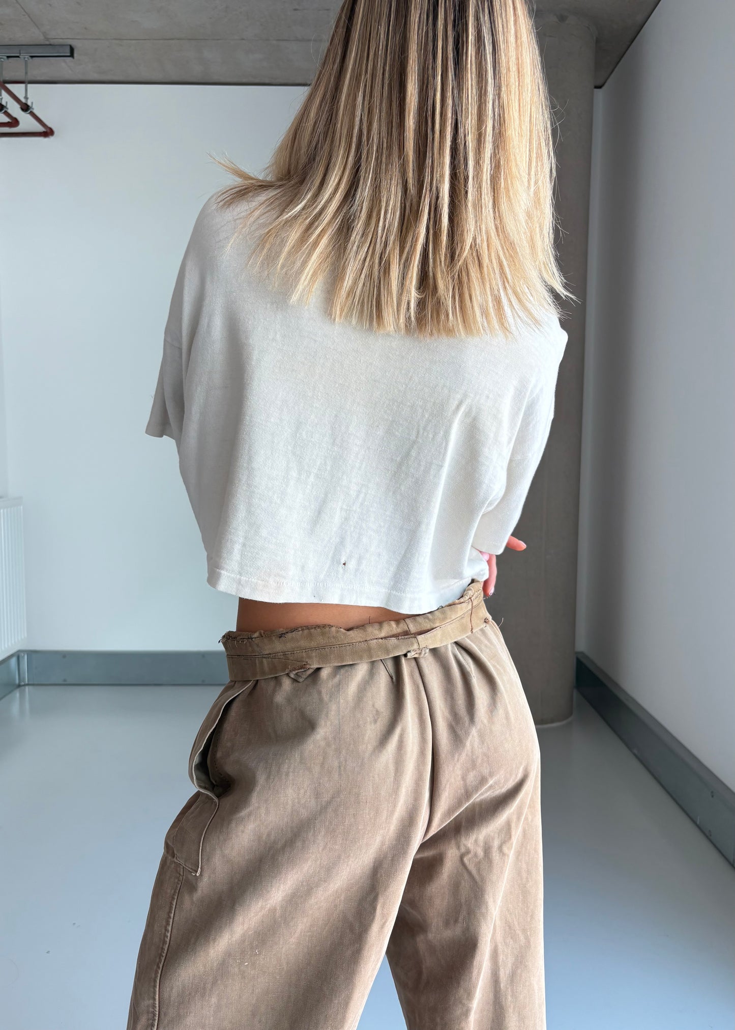 1970S AMERICAN FOOTBALL CROP TEE
