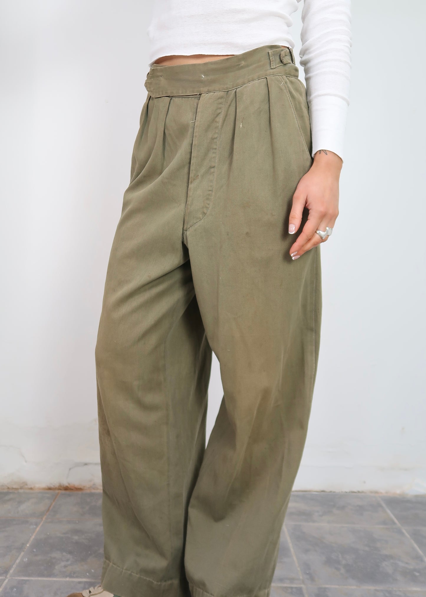1940s Indian british army pants