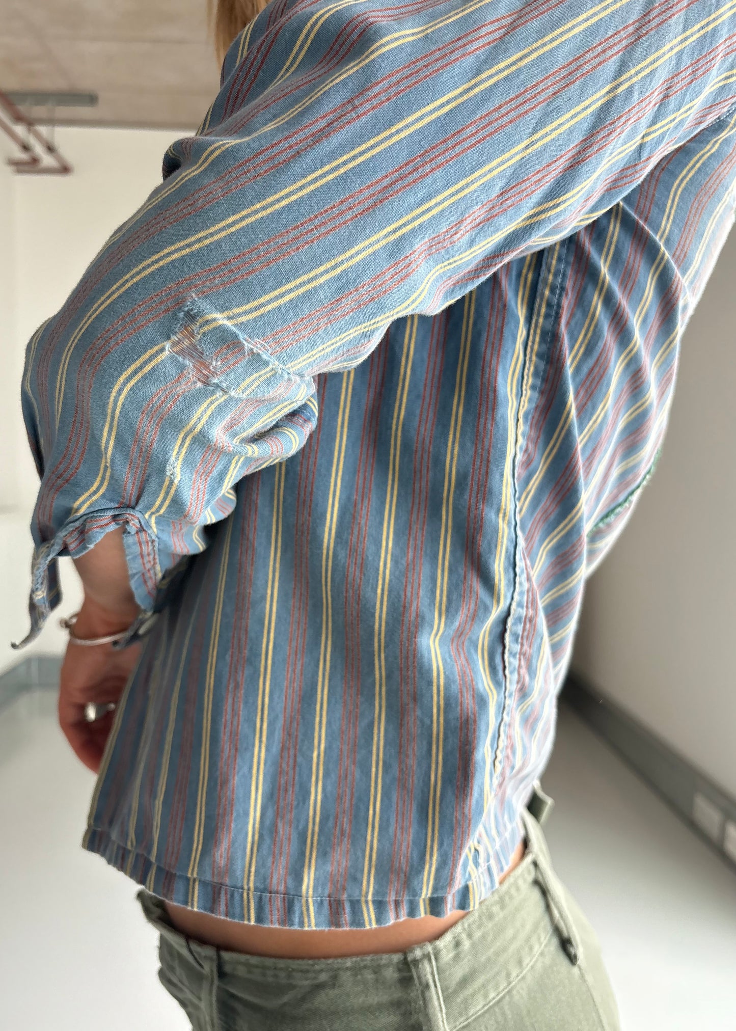 50S THRASHED STRIPE SHIRT