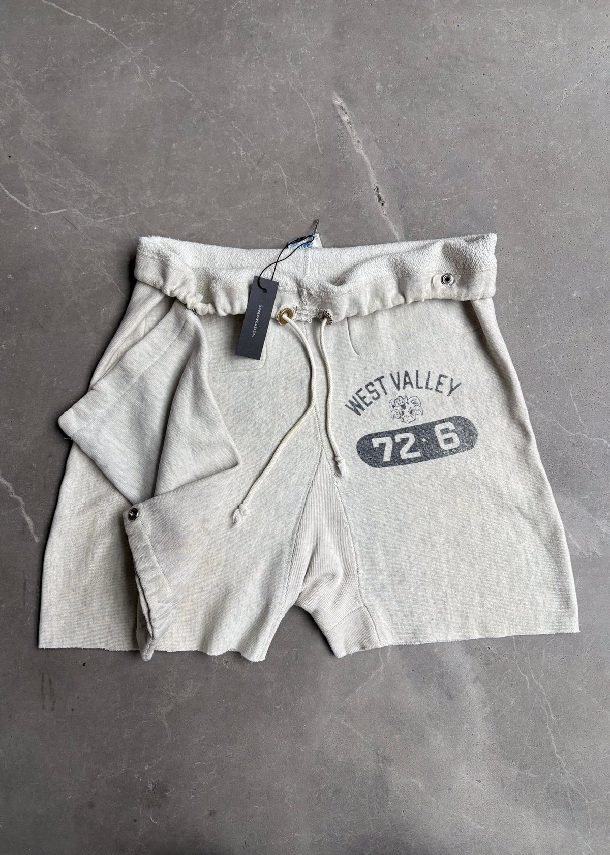 1970s Champion blue bar shorts