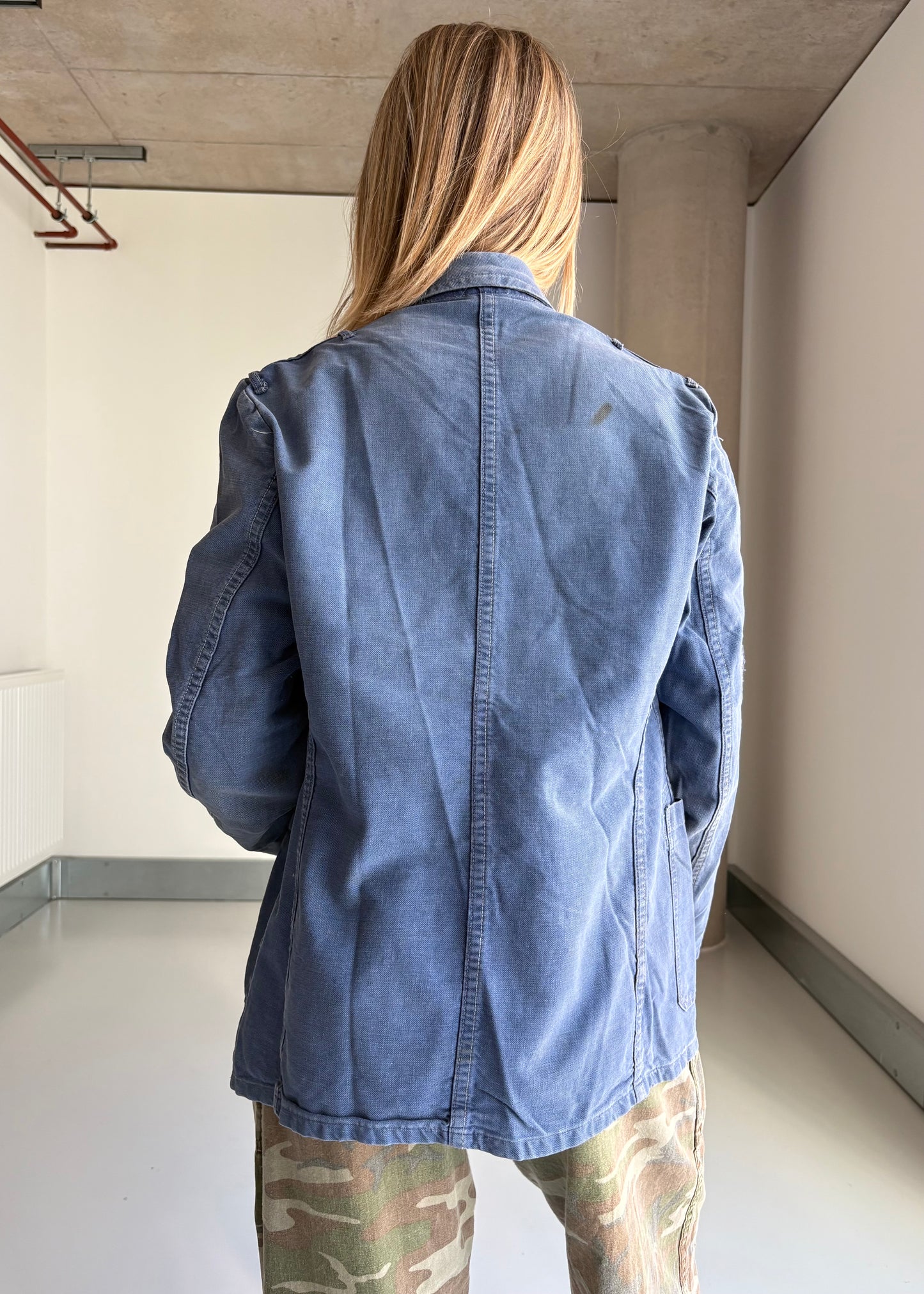 1940S BLUE MILITARY JACKET