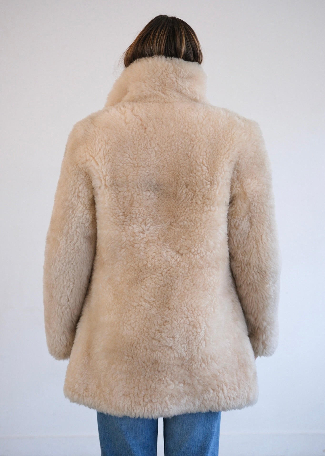 Sheepskin coat