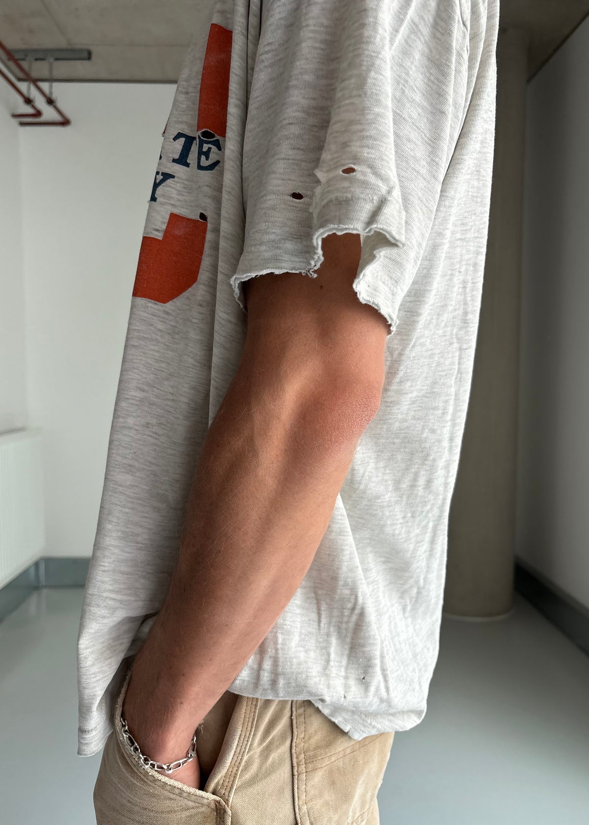 80S EARLY 90S VIRGINIA THRASHED TEE