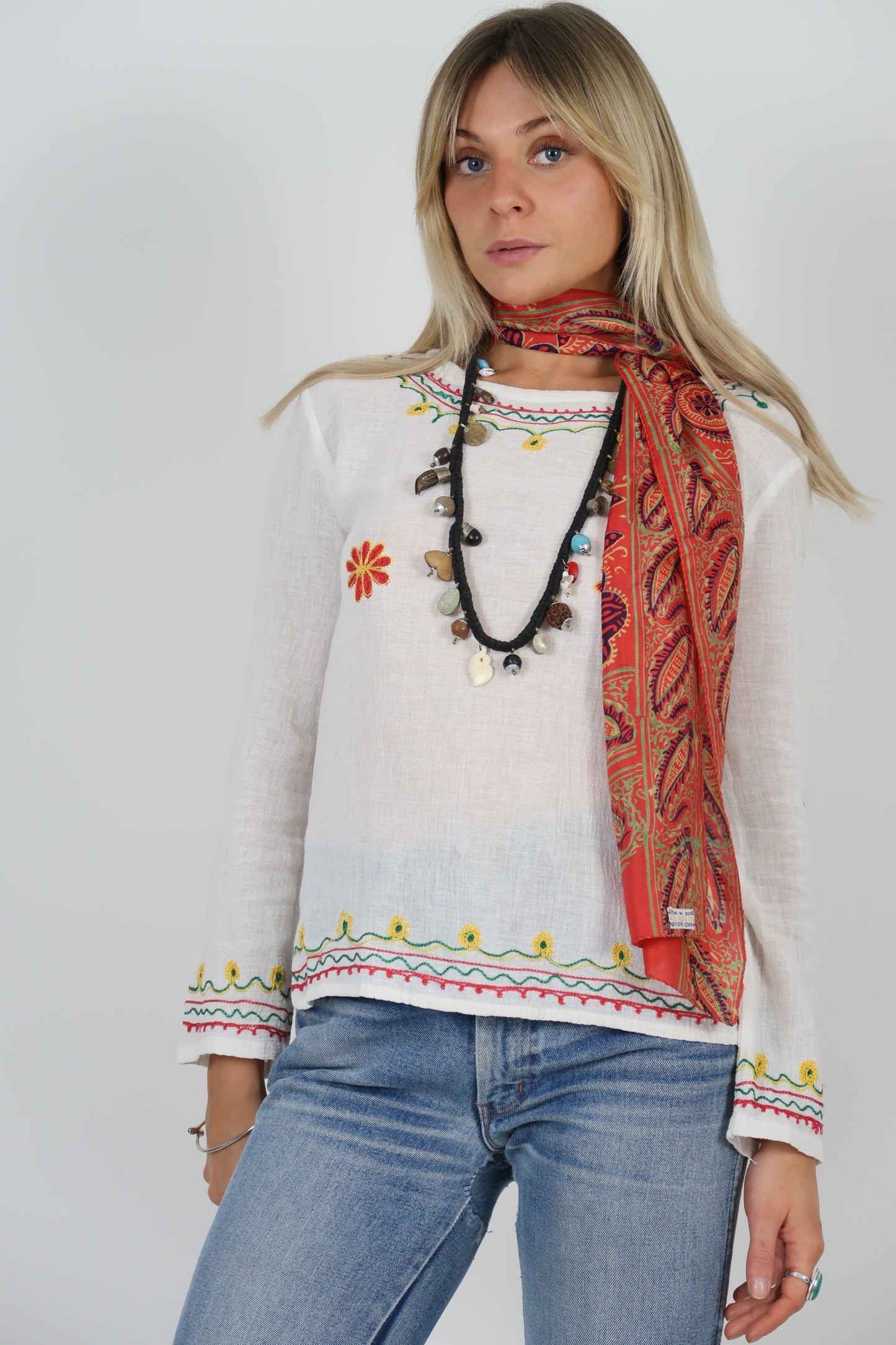 1970s silk scarf