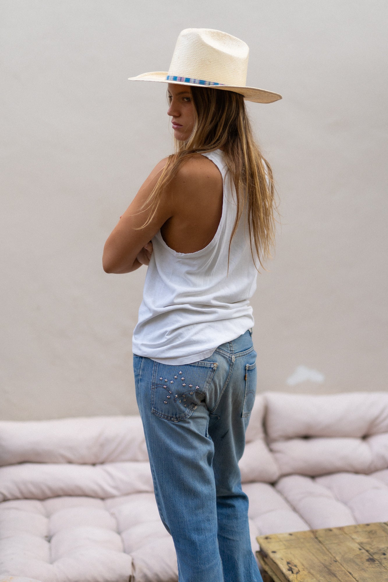 1950S MILITARY VEST TOP