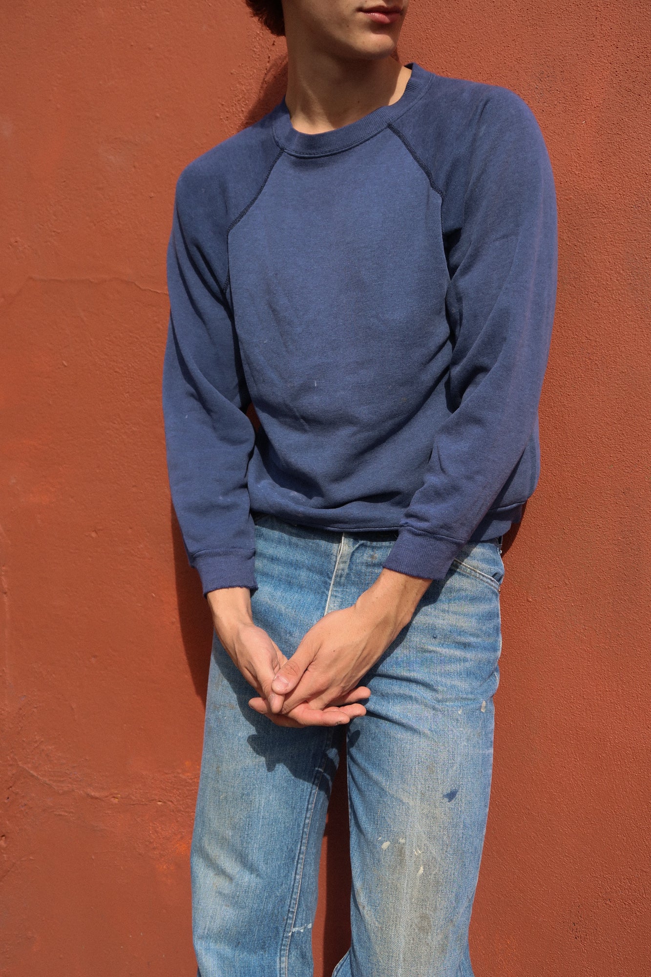 FADED BLUE 60S SWEAT