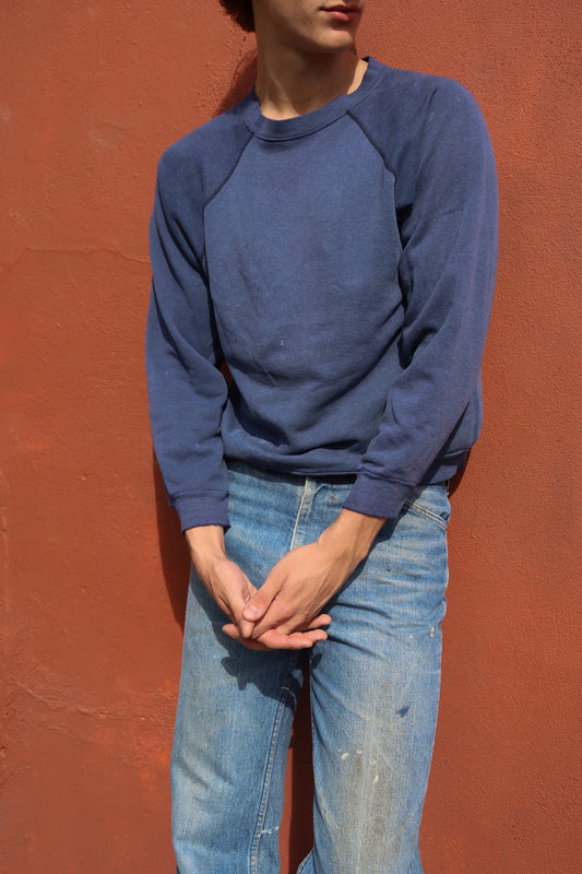 FADED BLUE 60S SWEAT