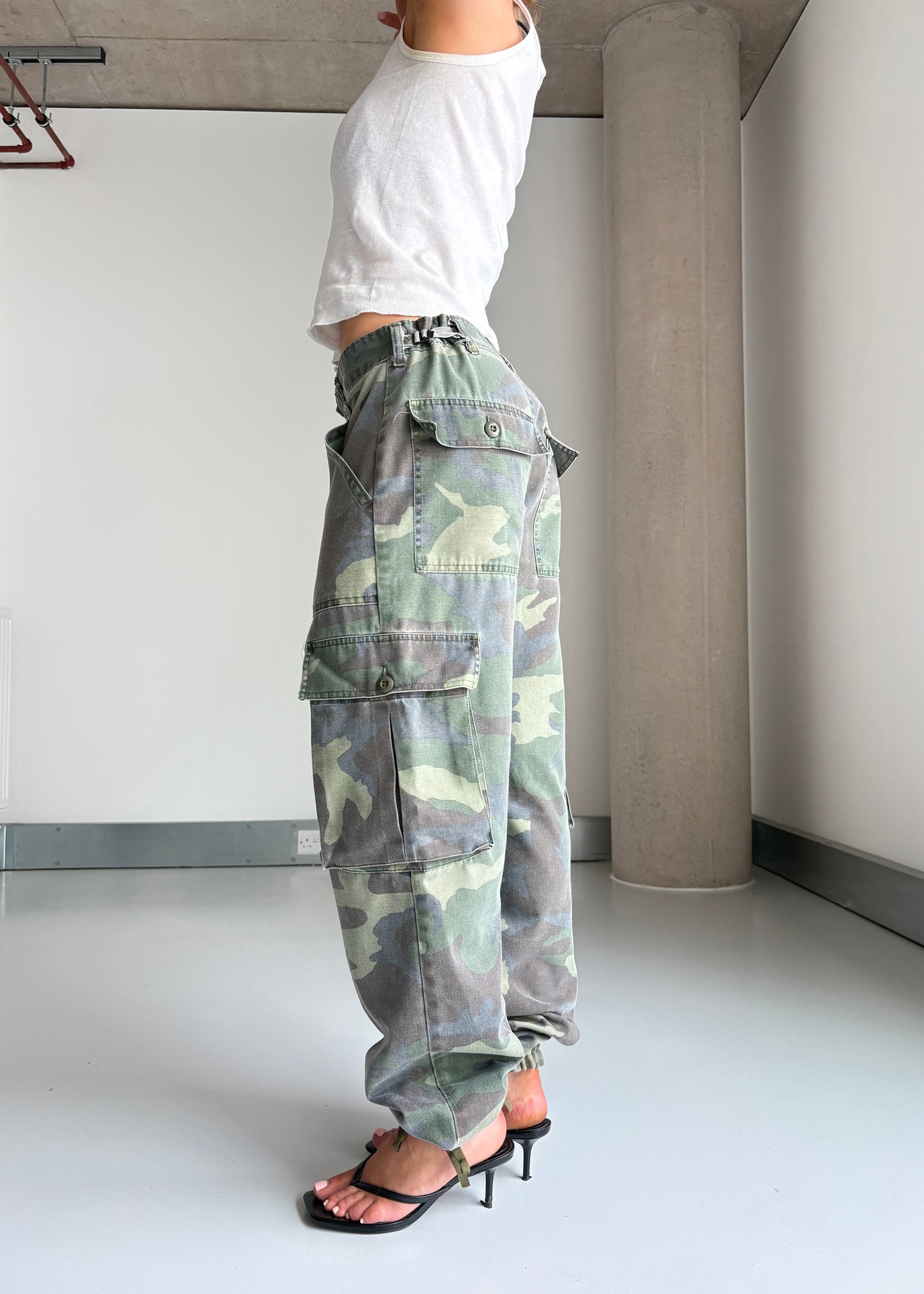 FADED CAMO PANTS