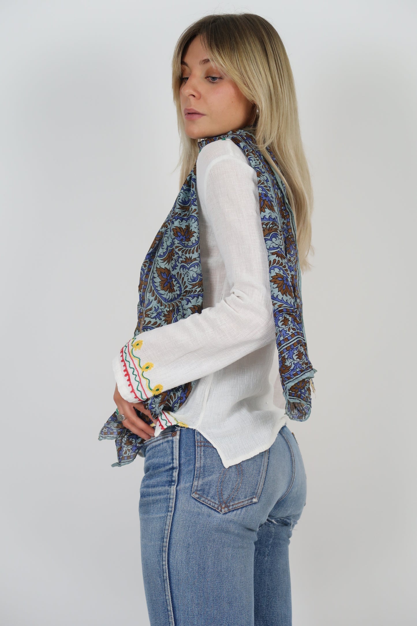 1970s silk scarf